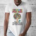 Childcare Provider Job Daycare Provider Daycare Teacher Men's V-Neck T-Shirt, funny design