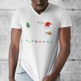 Is It Christmas Break Yet Teacher Xmas Light Santa Hat Men's V-Neck T-Shirt, funny design Is It Christmas Break Yet Teacher Xmas Light Santa Hat Men's V-Neck T-Shirt, funny design