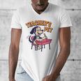 Cute Elementary School Student Dog Teacher's Pet Men's V-Neck T-Shirt, funny design Cute Elementary School Student Dog Teacher's Pet Men's V-Neck T-Shirt, funny design