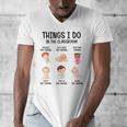 Daycare Preschool Infant Teacher Thing I Do In The Classroom Men's V-Neck T-Shirt, funny design Daycare Preschool Infant Teacher Thing I Do In The Classroom Men's V-Neck T-Shirt, funny design