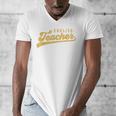 English Teacher Men Women Vintage Graphic English Teacher Men's V-Neck T-Shirt, English Teacher Gifts, funny design