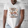 Fall In Love With Learning Teacher Autumn School Men's V-Neck T-Shirt, funny design Fall In Love With Learning Teacher Autumn School Men's V-Neck T-Shirt, funny design