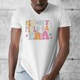 In My Field Day Era Teacher Kids Cute Groovy Field Day Men's V-Neck T-Shirt, Groovy Teacher Gifts, funny design In My Field Day Era Teacher Kids Cute Groovy Field Day Men's V-Neck T-Shirt, Groovy Teacher Gifts, funny design