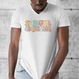 Groovy School Counselor Back To School Teacher Counseling Men's V-Neck T-Shirt, Groovy Teacher Gifts, funny design Groovy School Counselor Back To School Teacher Counseling Men's V-Neck T-Shirt, Groovy Teacher Gifts, funny design
