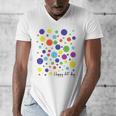 Happy Dot Day 2025 Polka Dot Boys Girls Kids Teacher Dot Day Men's V-Neck T-Shirt, funny design Happy Dot Day 2025 Polka Dot Boys Girls Kids Teacher Dot Day Men's V-Neck T-Shirt, funny design