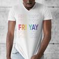 Happy Fri Yay Teacher Friday Saying Men's V-Neck T-Shirt, funny design Happy Fri Yay Teacher Friday Saying Men's V-Neck T-Shirt, funny design