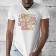 In My Kindergarten Era Retro Back To School Teacher Student Men's V-Neck T-Shirt, funny design In My Kindergarten Era Retro Back To School Teacher Student Men's V-Neck T-Shirt, funny design