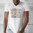 Learning Is Out Of This World Solar System Science Teacher Men's V-Neck T-Shirt, Science Teacher Gifts, funny design