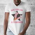 Man I Feel Like A Teacher Retro Western Country Cowgirl Men's V-Neck T-Shirt, funny design Man I Feel Like A Teacher Retro Western Country Cowgirl Men's V-Neck T-Shirt, funny design