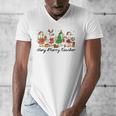 Very Merry Teacher Christmas Goose Silly Holiday Party Men's V-Neck T-Shirt, funny design Very Merry Teacher Christmas Goose Silly Holiday Party Men's V-Neck T-Shirt, funny design