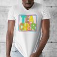 Neon Retro Teacher Cute Teacher Team New Teacher Back To Sch Men's V-Neck T-Shirt, funny design Neon Retro Teacher Cute Teacher Team New Teacher Back To Sch Men's V-Neck T-Shirt, funny design