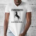 Nerdy Fibonacci Racing Car Horse Math Teacher Men Women Girls Kids Men's V-Neck T-Shirt, funny design