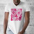 Pink Fourth Grade Era 4th Back To School Grade Teacher Men's V-Neck T-Shirt, 4th Grade Teacher Gifts, funny design Pink Fourth Grade Era 4th Back To School Grade Teacher Men's V-Neck T-Shirt, 4th Grade Teacher Gifts, funny design