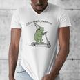 Pre K Grade Teacher Frog Back To School Preschool Men's V-Neck T-Shirt, funny design