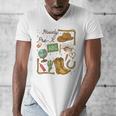 Retro Howdy Pre-K Back To School Western Teacher Men's V-Neck T-Shirt, funny design Retro Howdy Pre-K Back To School Western Teacher Men's V-Neck T-Shirt, funny design