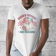 Retro Pink Christmas Santa's Favorite Art Teacher Artist Men's V-Neck T-Shirt, funny design Retro Pink Christmas Santa's Favorite Art Teacher Artist Men's V-Neck T-Shirt, funny design