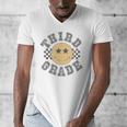 Retro Third Grade Teacher Student 1st Day Back To School Men's V-Neck T-Shirt, funny design Retro Third Grade Teacher Student 1st Day Back To School Men's V-Neck T-Shirt, funny design
