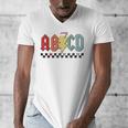 Rock Abcd Back To School Abcd Preschool Teacher Appreciation Men's V-Neck T-Shirt, funny design Rock Abcd Back To School Abcd Preschool Teacher Appreciation Men's V-Neck T-Shirt, funny design