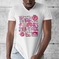 Rock The Test Testing Day Don't Stress Do Your Best Teacher For Men Women Girls Kids Men's V-Neck T-Shirt, funny design