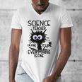 Science Teacher Appreciation Merch -Adults -Youth Grey Classic Fit Modern Science Theme Cartoon Men's V-Neck T-Shirt, Science Teacher Gifts, funny design Science Teacher Appreciation Merch -Adults -Youth Grey Classic Fit Modern Science Theme Cartoon Men's V-Neck T-Shirt, Science Teacher Gifts, funny design