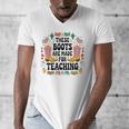 These Boots Are Made Teaching Western Cowboy Teacher Men's V-Neck T-Shirt, funny design These Boots Are Made Teaching Western Cowboy Teacher Men's V-Neck T-Shirt, funny design