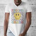 Second Grade Teachers Boys Girls Smile Face 2nd Grade Team Men's V-Neck T-Shirt, funny design Second Grade Teachers Boys Girls Smile Face 2nd Grade Team Men's V-Neck T-Shirt, funny design