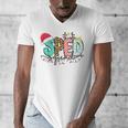 SPED Squad Special Education Teacher Autism Christmas Women Men's V-Neck T-Shirt, funny design