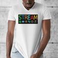 Stream Technology Robotics Shirt For Teachers And Students Premium Tri-Blend Men's V-Neck T-Shirt, funny design