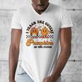 I Teach The Cutest Pumpkins In The Patch Halloween Teacher For Men Women Kids Men's V-Neck T-Shirt, funny design I Teach The Cutest Pumpkins In The Patch Halloween Teacher For Men Women Kids Men's V-Neck T-Shirt, funny design