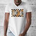 Teacher Appreciation Boho Floral Leopard Checkered Men's V-Neck T-Shirt, funny design Teacher Appreciation Boho Floral Leopard Checkered Men's V-Neck T-Shirt, funny design