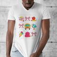 Teacher Christian God Says I Am Faith Religious Bible Verse Men's V-Neck T-Shirt, funny design