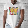 Teacher Pencil Coquette Bow Back To School Teacher Men's V-Neck T-Shirt, funny design Teacher Pencil Coquette Bow Back To School Teacher Men's V-Neck T-Shirt, funny design