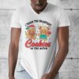 Teacher Of Smart Cookies Cute Gingerbread Teacher Christmas Men's V-Neck T-Shirt, funny design Teacher Of Smart Cookies Cute Gingerbread Teacher Christmas Men's V-Neck T-Shirt, funny design