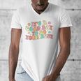 Teacher Testing Shirt It's A Good Day To Do Best Groovy Men's V-Neck T-Shirt, Groovy Teacher Gifts, funny design