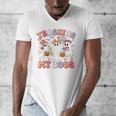 Teaching My Boos Cute Spooky Ghost Teacher Halloween Women Men's V-Neck T-Shirt, funny design Teaching My Boos Cute Spooky Ghost Teacher Halloween Women Men's V-Neck T-Shirt, funny design