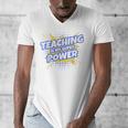 TEACHING IS MY SUPER POWER Teacher Appreciation Men's V-Neck T-Shirt, Super Teacher Gifts, funny design TEACHING IS MY SUPER POWER Teacher Appreciation Men's V-Neck T-Shirt, Super Teacher Gifts, funny design
