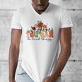 Test Day Teacher Shirt You Can Do Hard Things Women Kids Men's V-Neck T-Shirt, funny design