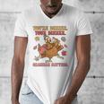 Thanksgiving Grammar Thankful English Teacher Fall Turkey Men's V-Neck T-Shirt, English Teacher Gifts, funny design