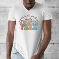 Wildflower Para Floral Paraprofessional Paraeducator Teacher Men's V-Neck T-Shirt, funny design Wildflower Para Floral Paraprofessional Paraeducator Teacher Men's V-Neck T-Shirt, funny design