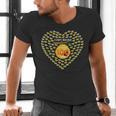 100 Days Of School Bee Hive Tree Hearts Teachers Student Kid Men's V-Neck T-Shirt, gift for family, gift for coworker 100 Days Of School Bee Hive Tree Hearts Teachers Student Kid Men's V-Neck T-Shirt, gift for family, gift for coworker