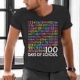 100th Day Of School Teacher Kids 100 Days Math Numbers Men's V-Neck T-Shirt, gift for family, gift for coworker 100th Day Of School Teacher Kids 100 Days Math Numbers Men's V-Neck T-Shirt, gift for family, gift for coworker