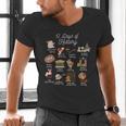 12 Day Of History Teacher Christmas Social Studies Student Men's V-Neck T-Shirt, History Teacher Shirts, gift for family, gift for coworker