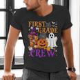 1st Grade Boo Crew Teacher Student Halloween Costume Men's V-Neck T-Shirt, gift for family, gift for coworker