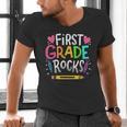 1st Grade Teacher Men's V-Neck T-Shirt, gift for family, gift for coworker 1st Grade Teacher Men's V-Neck T-Shirt, gift for family, gift for coworker