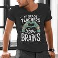 1st Grade Teachers Love Brains Shirt Halloween Teacher Men's V-Neck T-Shirt, gift for family, gift for coworker 1st Grade Teachers Love Brains Shirt Halloween Teacher Men's V-Neck T-Shirt, gift for family, gift for coworker