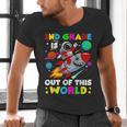 2nd Grade Is Out Of This World Space Rocket Planets Teacher Men's V-Neck T-Shirt, 2nd Grade Teacher Shirts, gift for family, gift for coworker 2nd Grade Is Out Of This World Space Rocket Planets Teacher Men's V-Neck T-Shirt, 2nd Grade Teacher Shirts, gift for family, gift for coworker