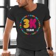 3K Team & Teacher Squad Threes Crew PreK Elementary Team Men's V-Neck T-Shirt, gift for family, gift for coworker 3K Team & Teacher Squad Threes Crew PreK Elementary Team Men's V-Neck T-Shirt, gift for family, gift for coworker