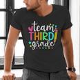 3rd Grade Team Pencil Teacher Student Back To School Girls Men's V-Neck T-Shirt, gift for family, gift for coworker 3rd Grade Team Pencil Teacher Student Back To School Girls Men's V-Neck T-Shirt, gift for family, gift for coworker
