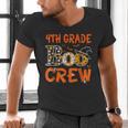 4th Grade Boo Crew Teacher Student Halloween Men's V-Neck T-Shirt, 4th Grade Teacher Shirts, gift for family, gift for coworker