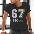 67 Ho Holmium Science Teacher Elements Table Six Seven Meme Men's V-Neck T-Shirt, Science Teacher Shirts, gift for family, gift for coworker